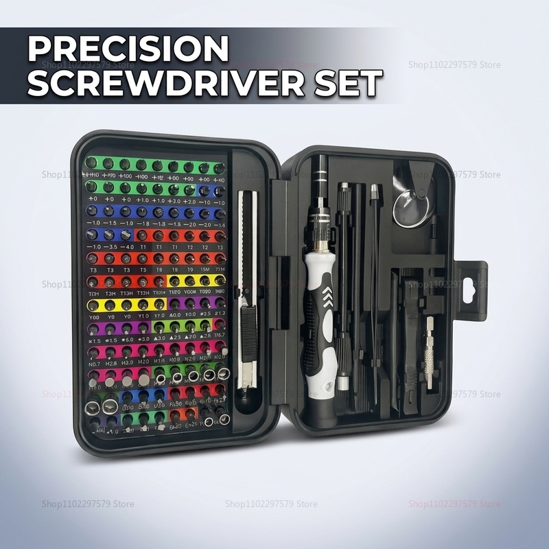 132 in 1 Precision Screwdriver - مراجعة Useful Diy Electronics وسعره