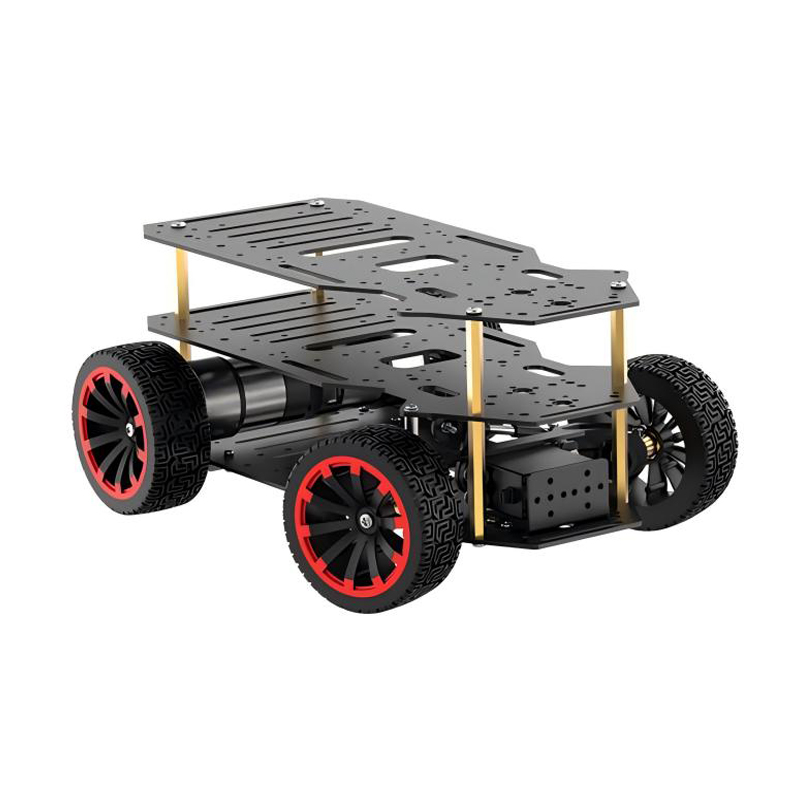 5KG Load 4WD Robot Car Metal A - مراجعة Diy Kit Elektronik وسعره