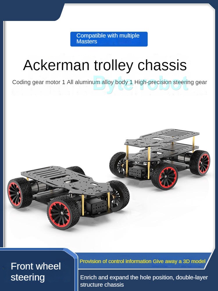 5KG Load 4WD Robot Car Metal A - مراجعة Diy Kit Elektronik وسعره