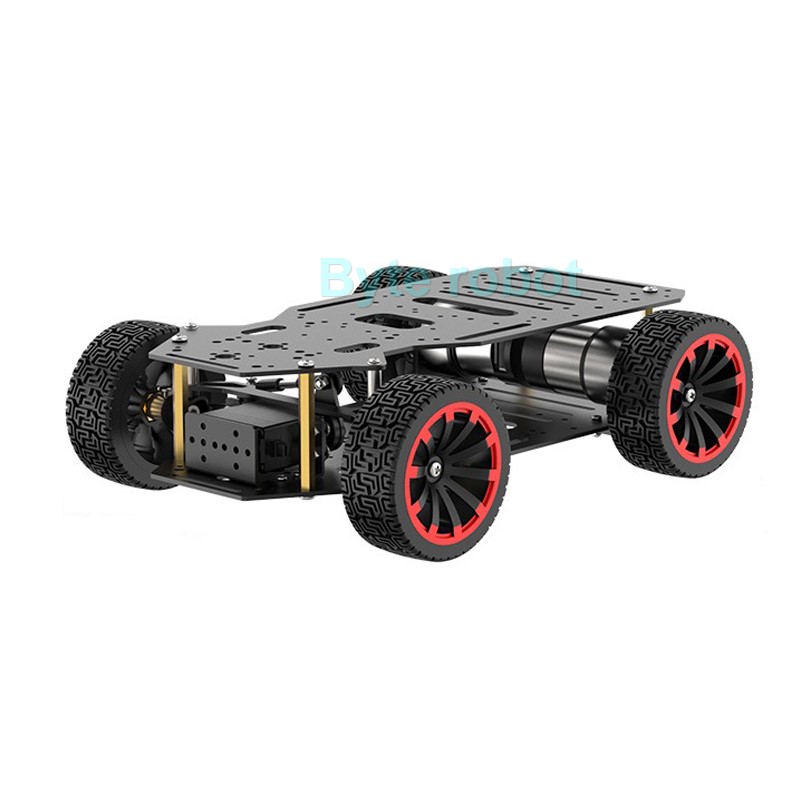 5KG Load 4WD Robot Car Metal A - مراجعة Diy Kit Elektronik وسعره