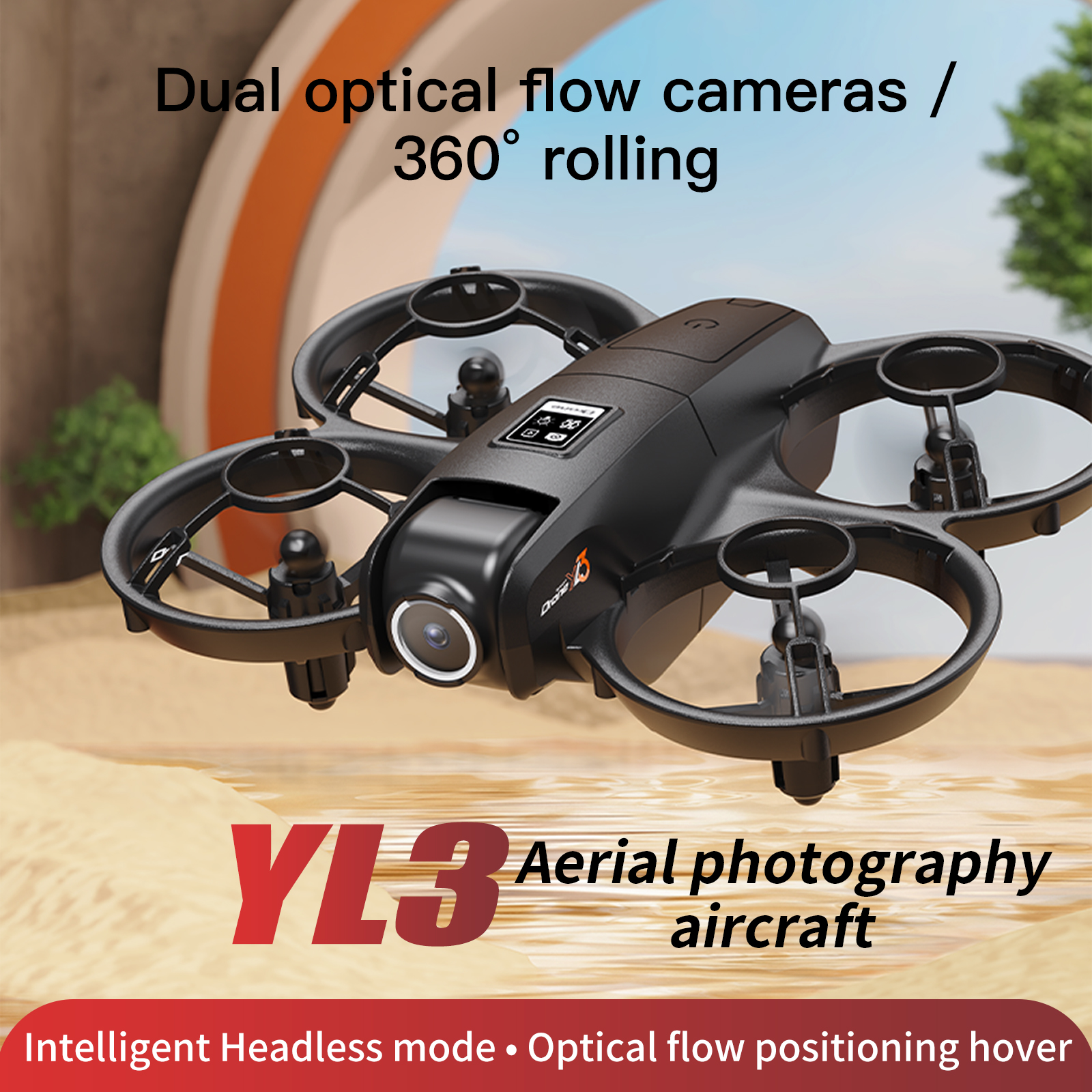 Optical Flow YT YL3 Mini Drone - مراجعة Diy Rc Electronics وسعره
