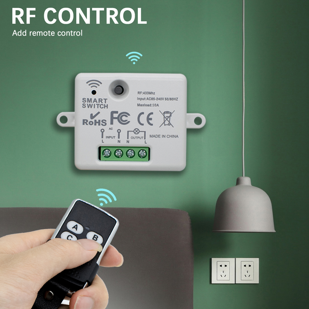 220V 1CH Wireless Remote Contr - مراجعة Diy Rc Electronics وسعره