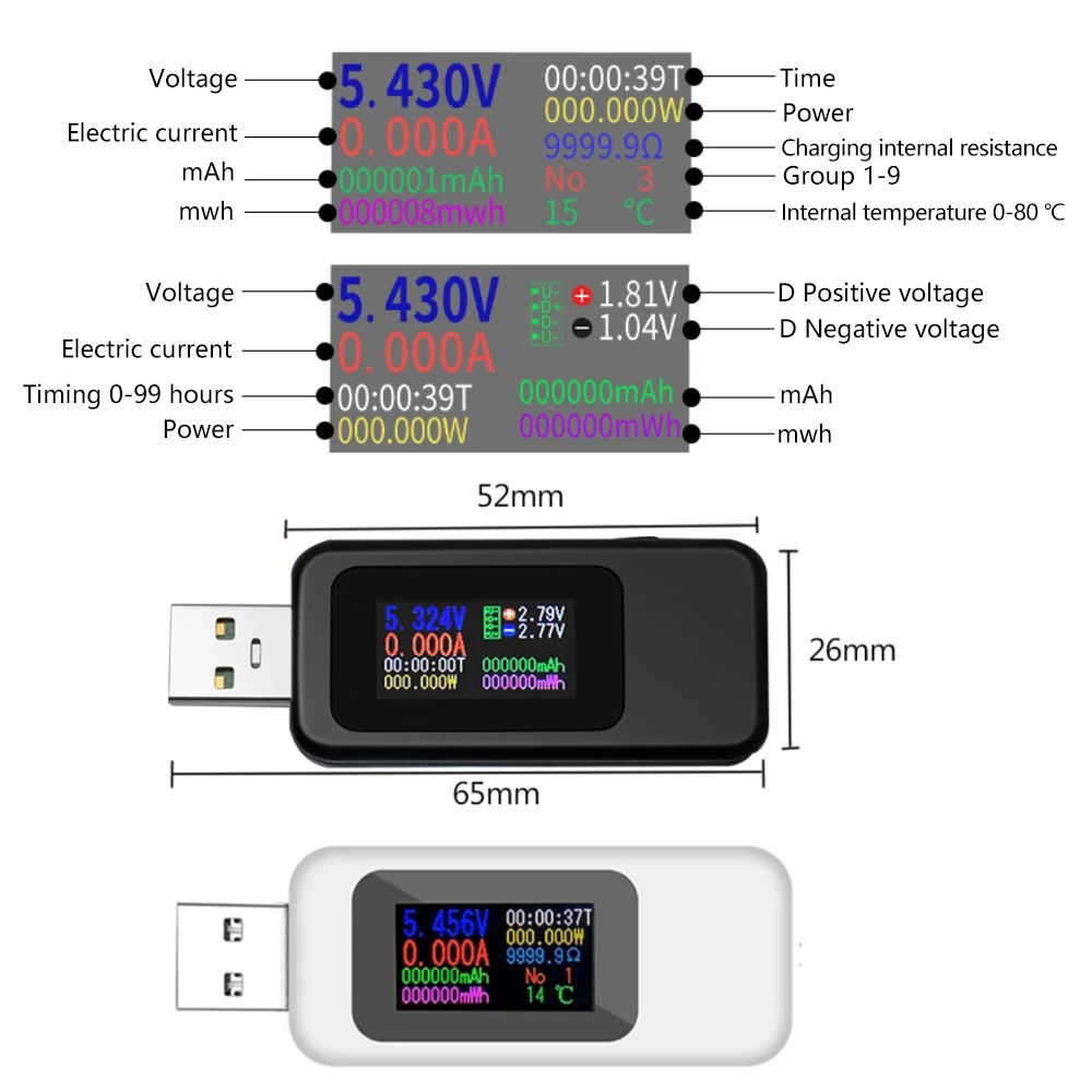 10 in 1 USB Tester DC Digital  - مراجعة Logic Analyzer Usb وسعره
