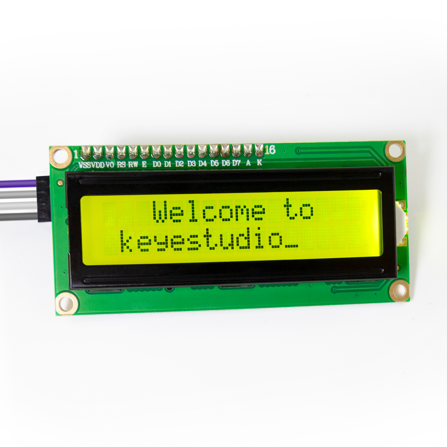 KEYES DC 3.3V LCD1602+I2C Modu - مراجعة I2C Lcd Display وسعره