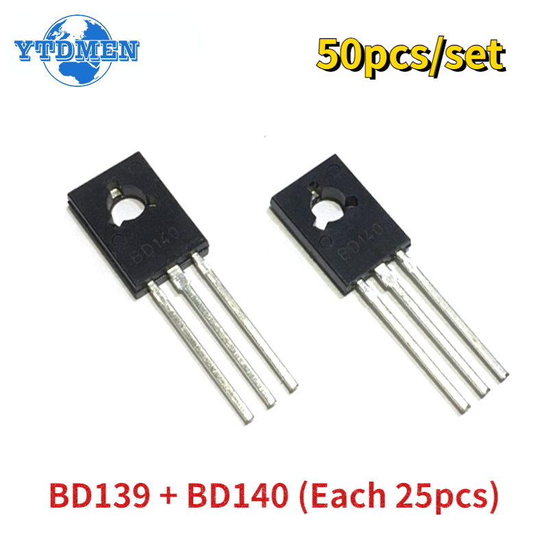 50pcs/set Transistor BD139 BD1 - مراجعة Lm317 Voltage Regulator وسعره