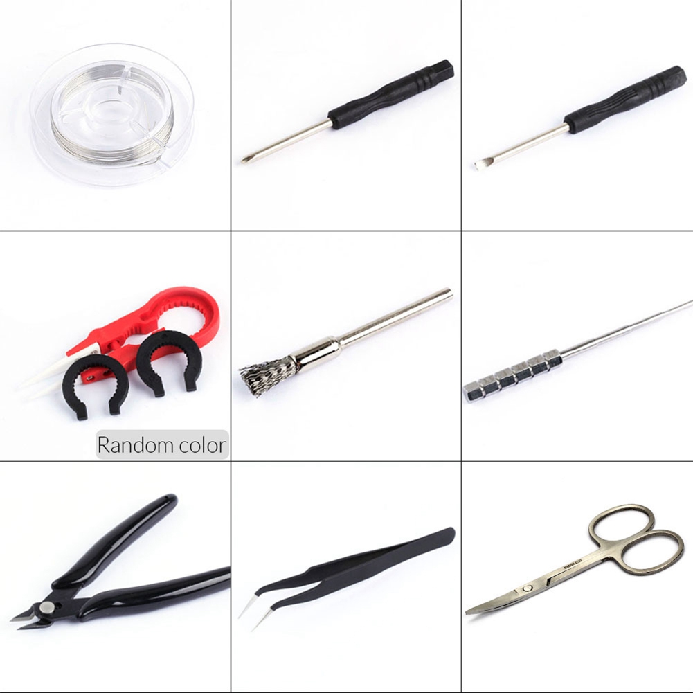 M09K Mini Vape Tool Kit Tweeze - مراجعة Diy Vape Electronics وسعره