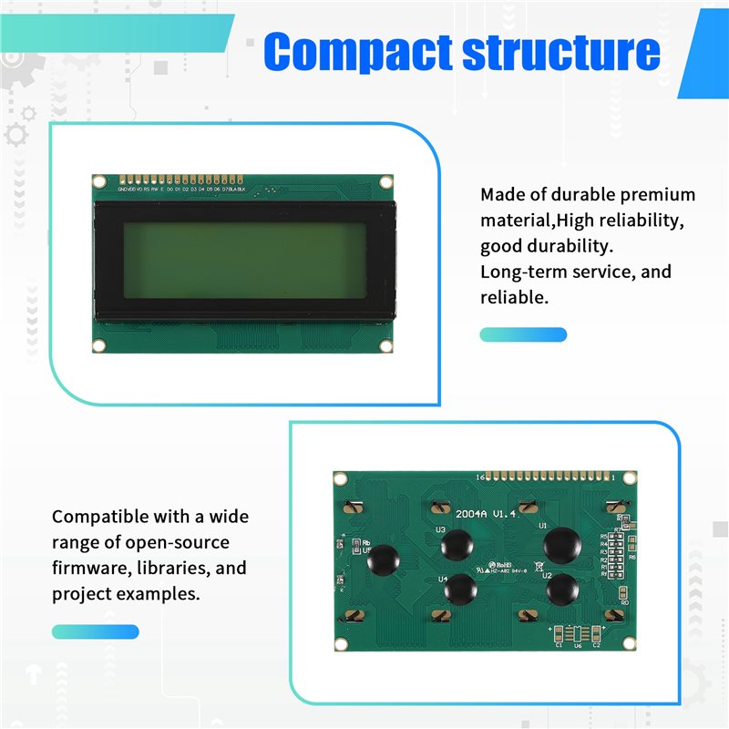 FULL-10PCS LCD2004 2004 LCD Mo - مراجعة I2C Lcd Display وسعره