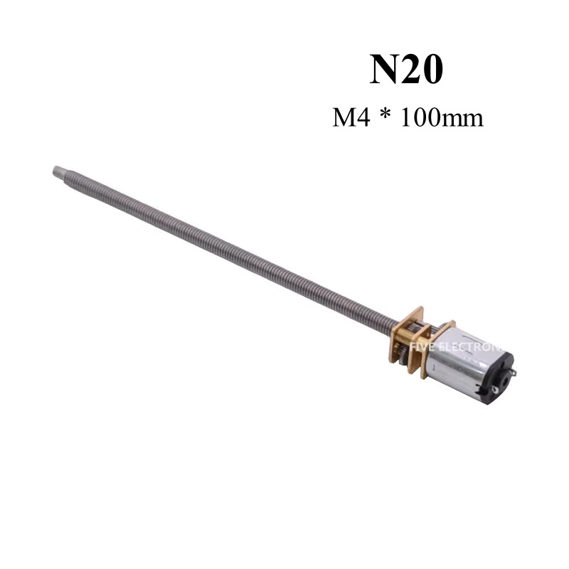 M4*100 N20 Reduction DC Gear M - مراجعة Useful Diy Electronics وسعره
