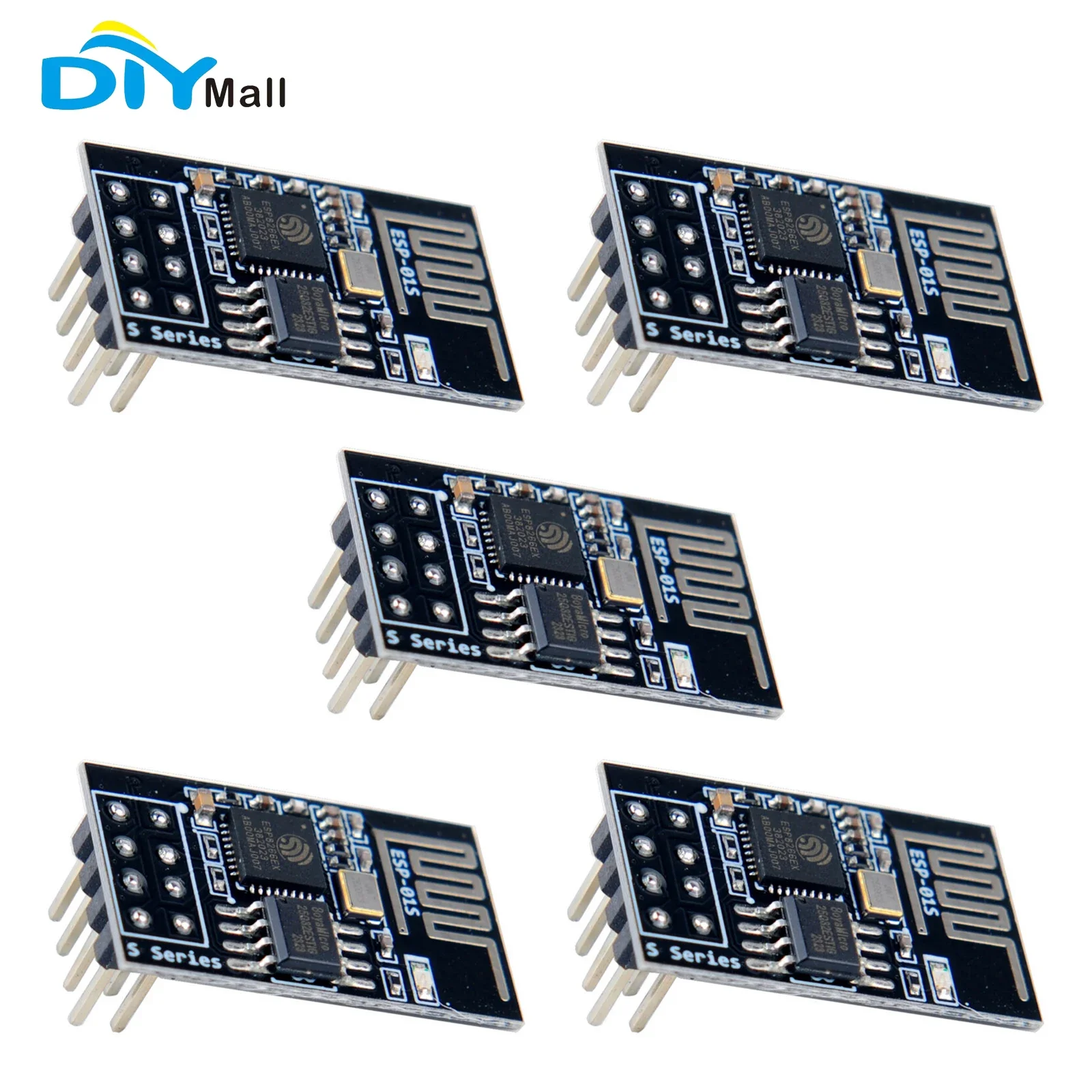 ESP-01S ESP8266 WiFi Module 4M - مراجعة Diy Electronic Components وسعره